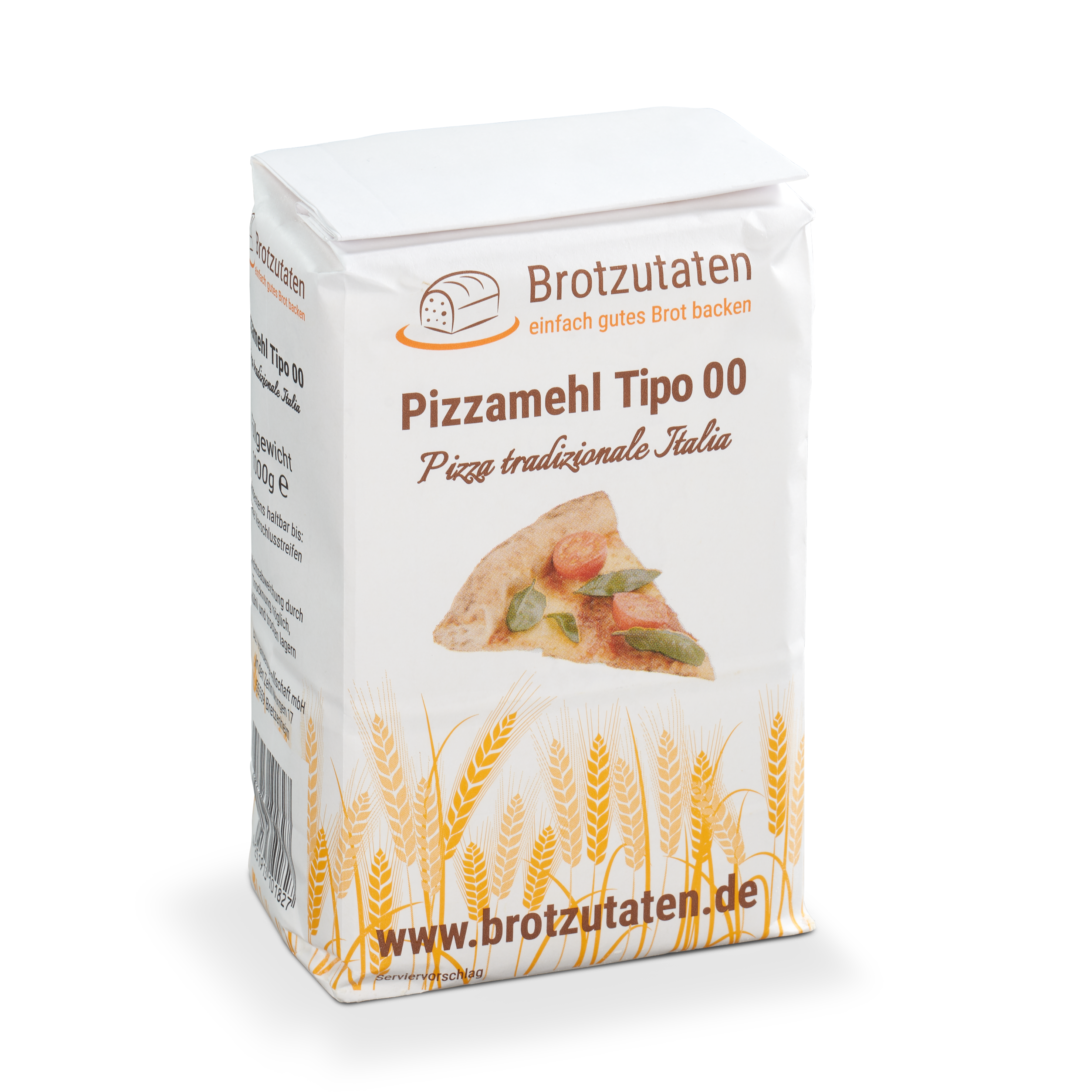 Brotzutaten "Pizza tradizionale Italia" Pizzamehl Tipo 00 1kg I bestens geeignet für Pizza Napoletana