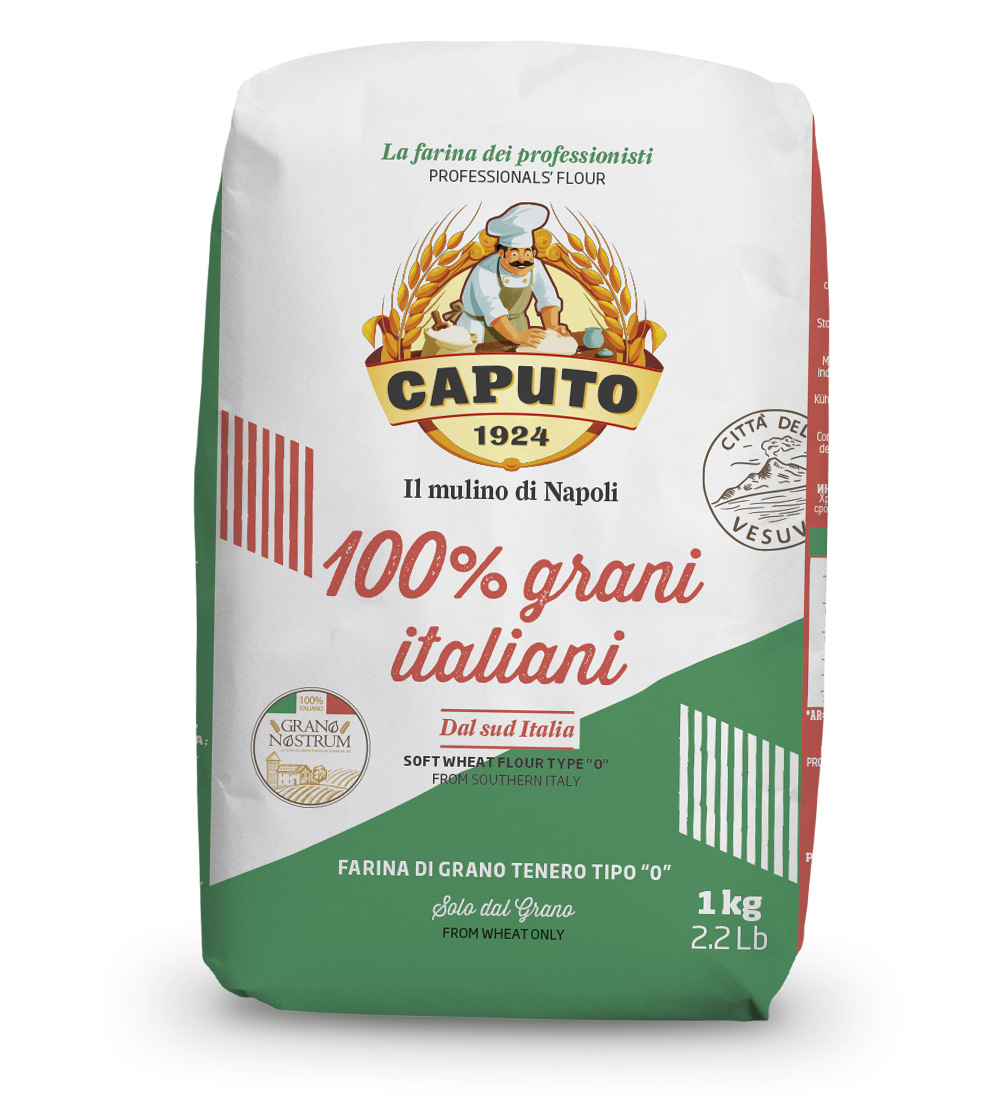 Caputo 100% Grani Italiani Weizenmehl Tipo 0 1kg I einfach zu 100% italienisch