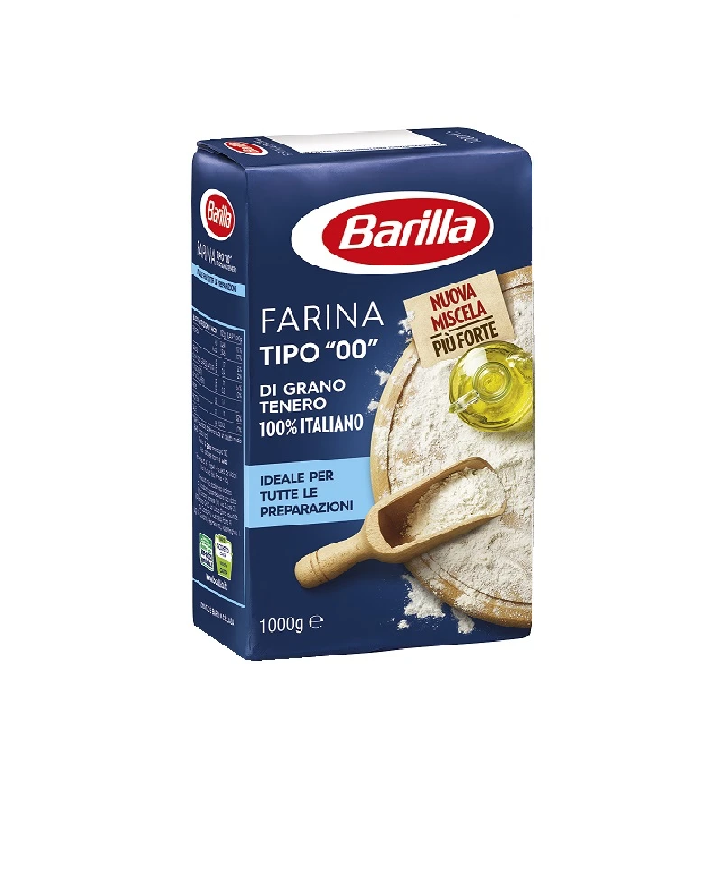 Barilla Weizenmehl Tipo 00 1kg I das feine Mehl für die vielseitige Verwendung 