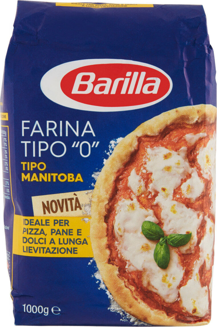 Barilla Weizenmehl Tipo 0 Manitoba 1kg I italienisches Manitobamehl I extra backstark