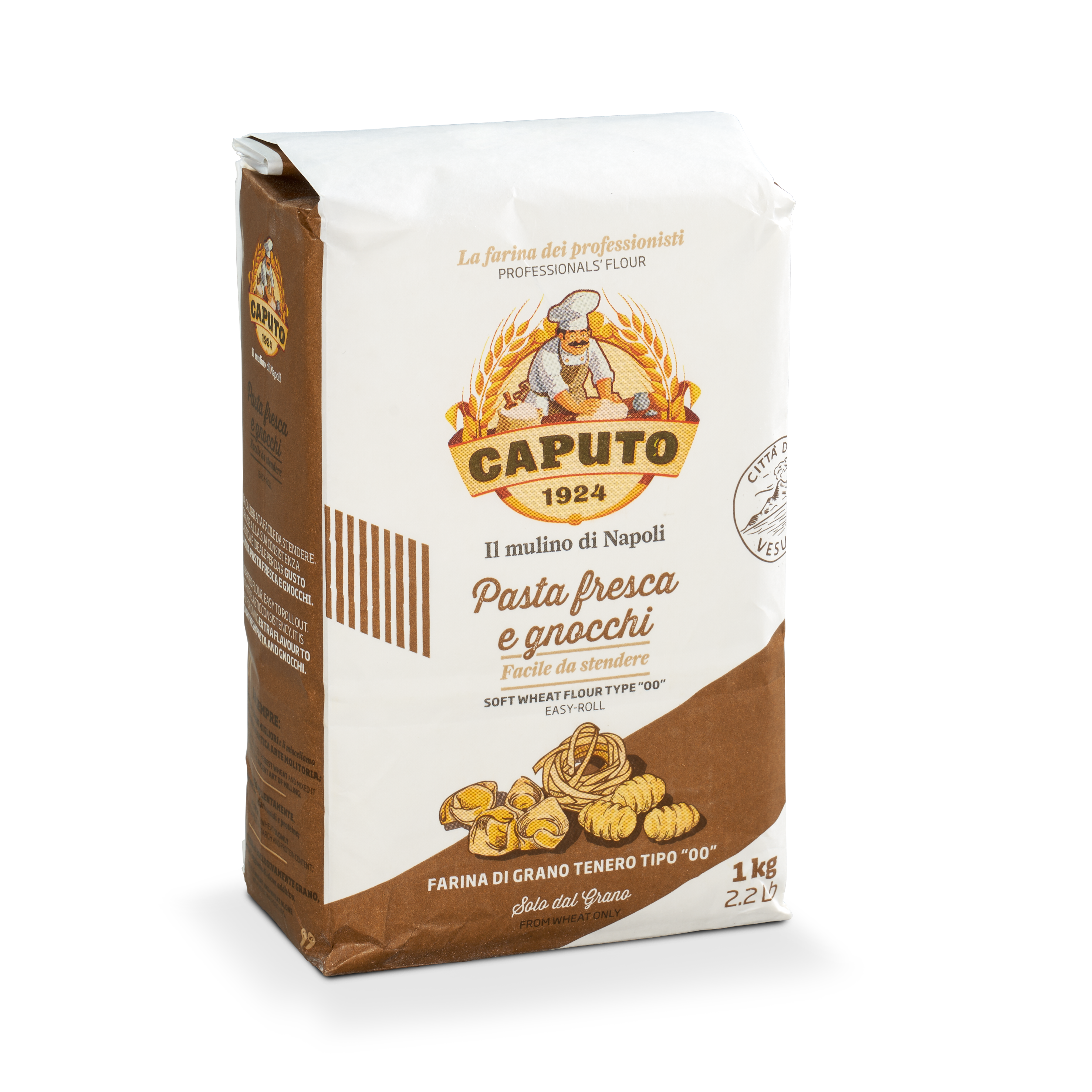 Caputo Weizenmehl Farina Pasta Fresca & Gnocchi 1kg I Das! Mehl für selbstgemachte Pasta und Gnocchi