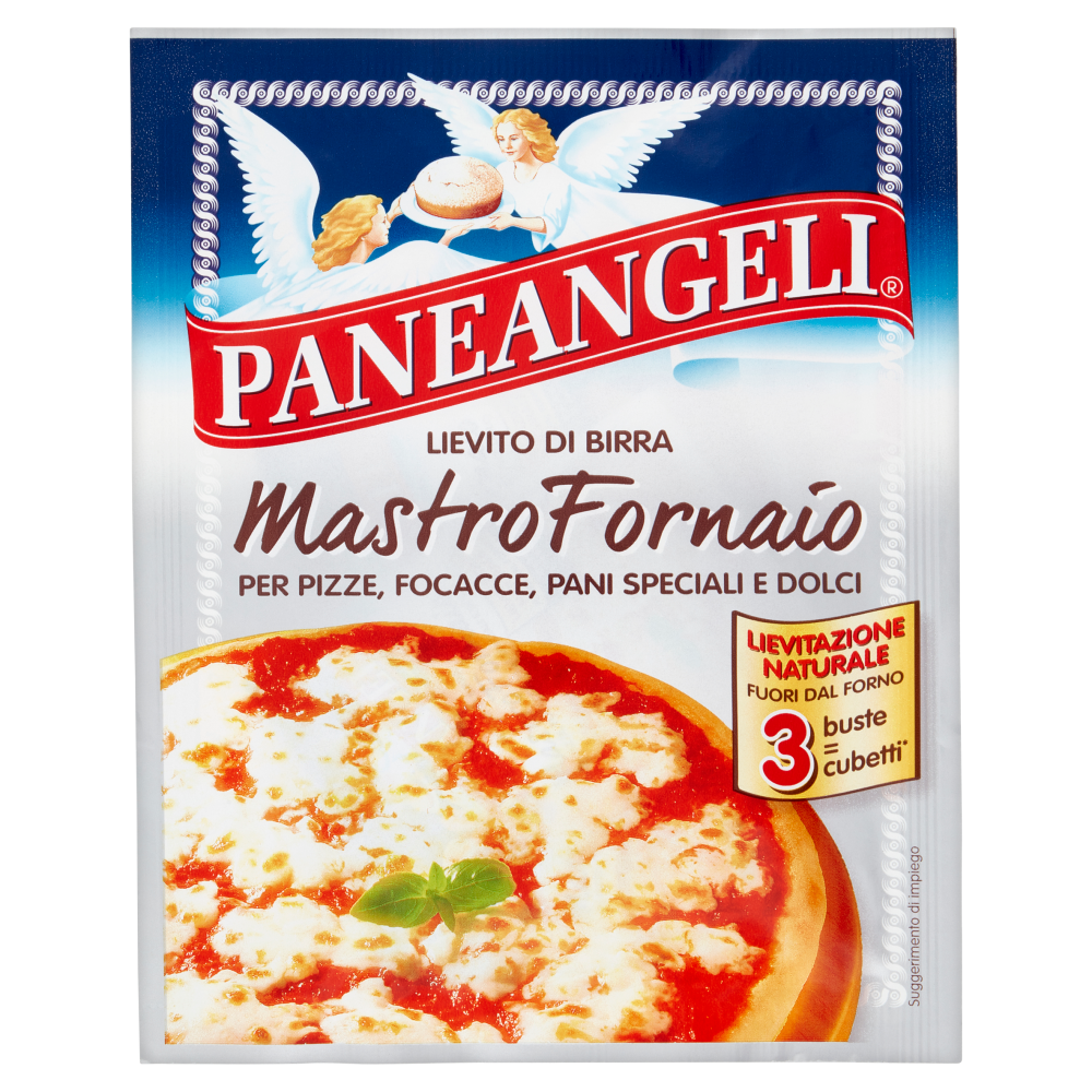 Paneangeli Lievito Mastro Fornaio 3x 7gr. I feine Trockenhefe für vielfältige Backprojekte