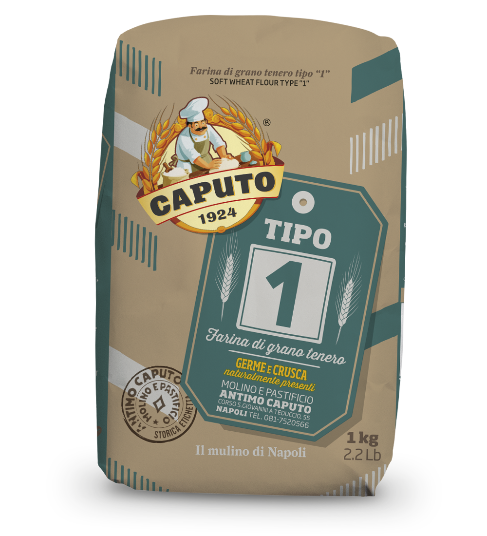 Caputo Weizenmehl Tipo 1 Farina di grano tenero 1kg 